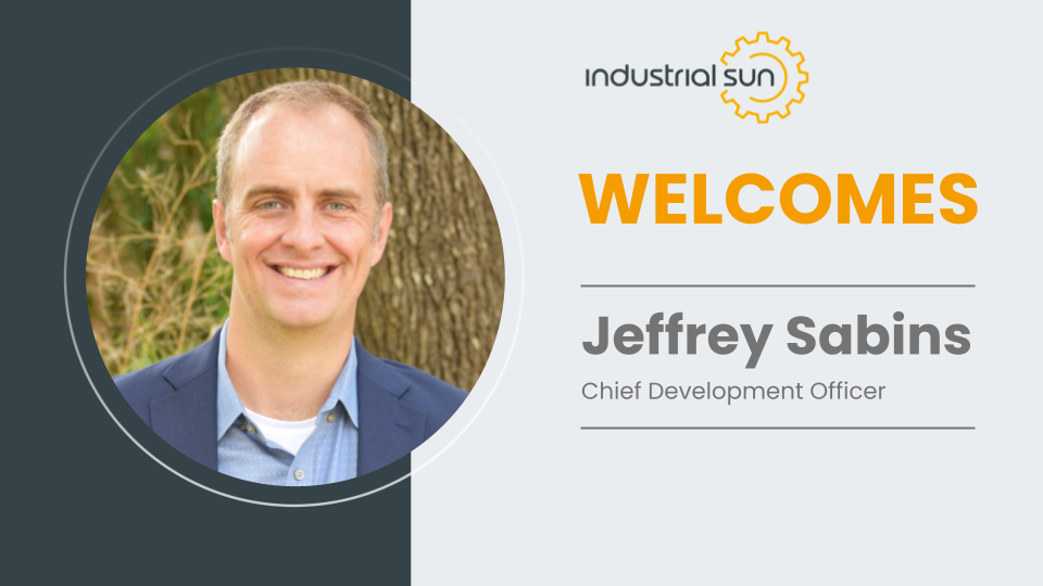 Industrial-Sun-announces-industry-veteran-Jeffrey-Sabins-as-Chief-Development-Officer